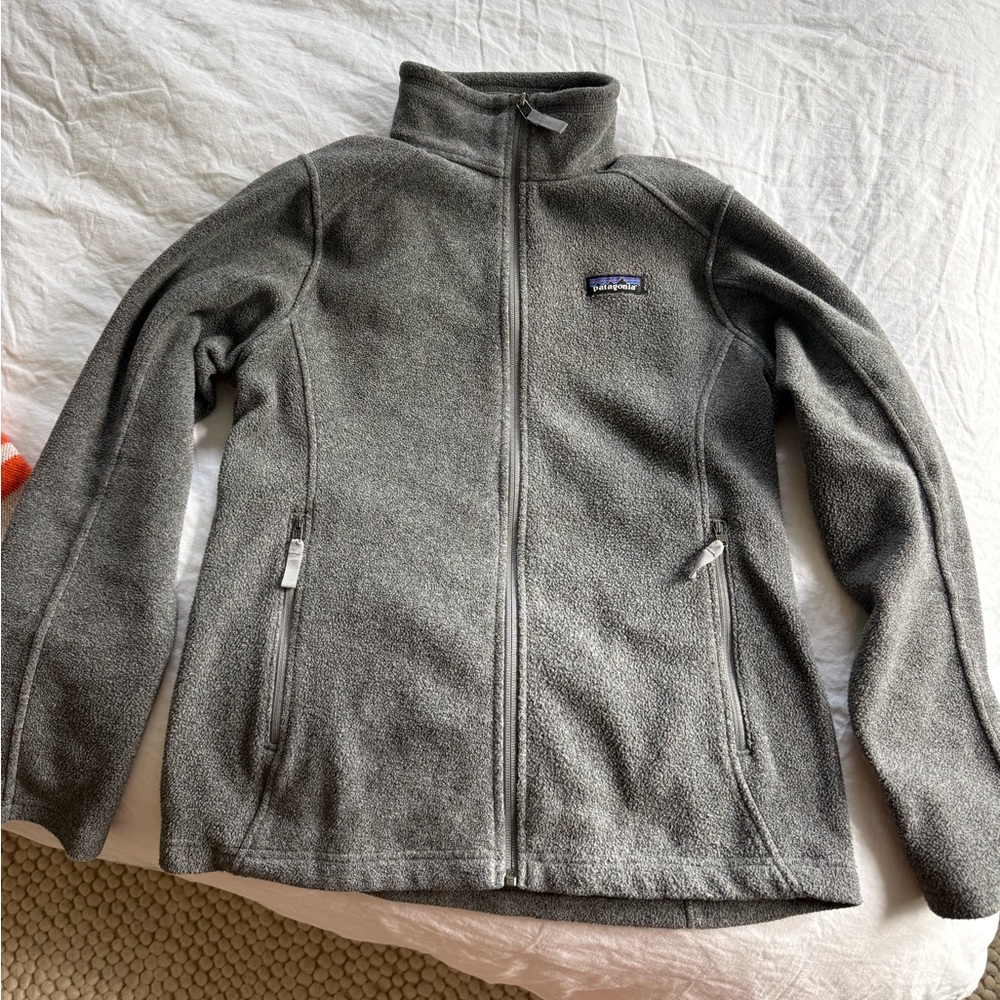 Patagonia Women's Synchilla Fleece Jacket in Gray